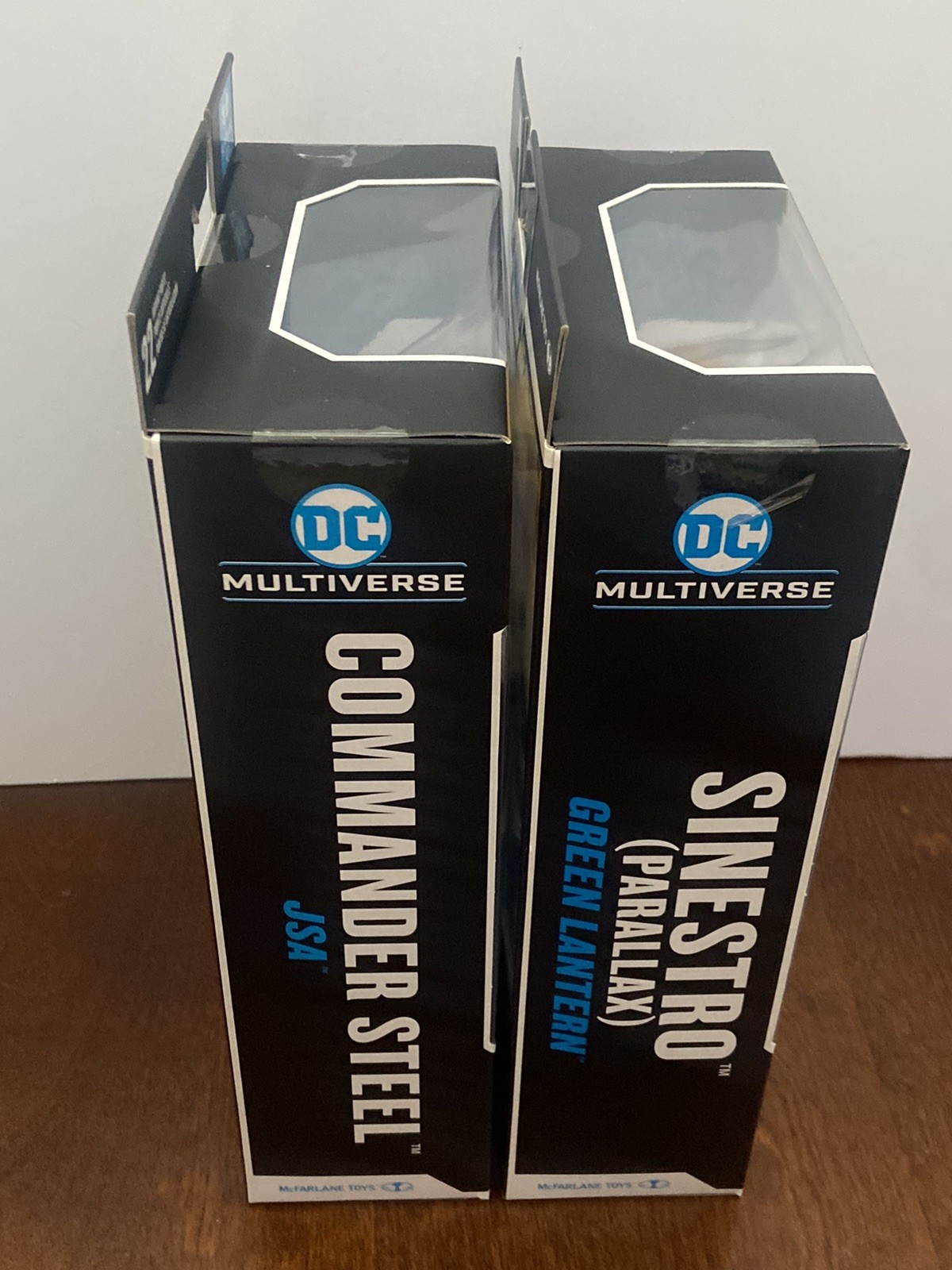 DC Multiverse JSA Gold Label Collection COMMANDER STEEL / SINESTRO / Mcfarlane