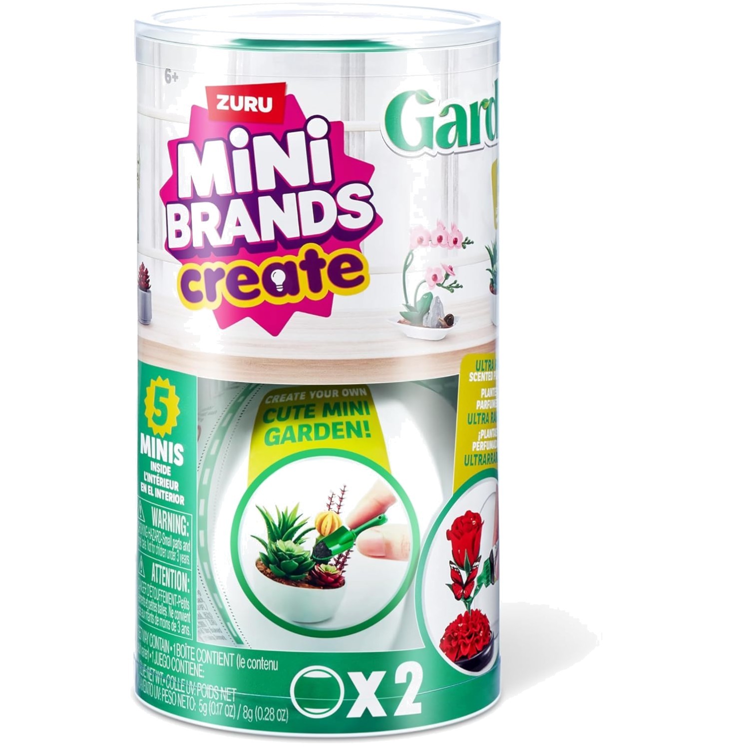 Resin-Infused Mini Plants Collection