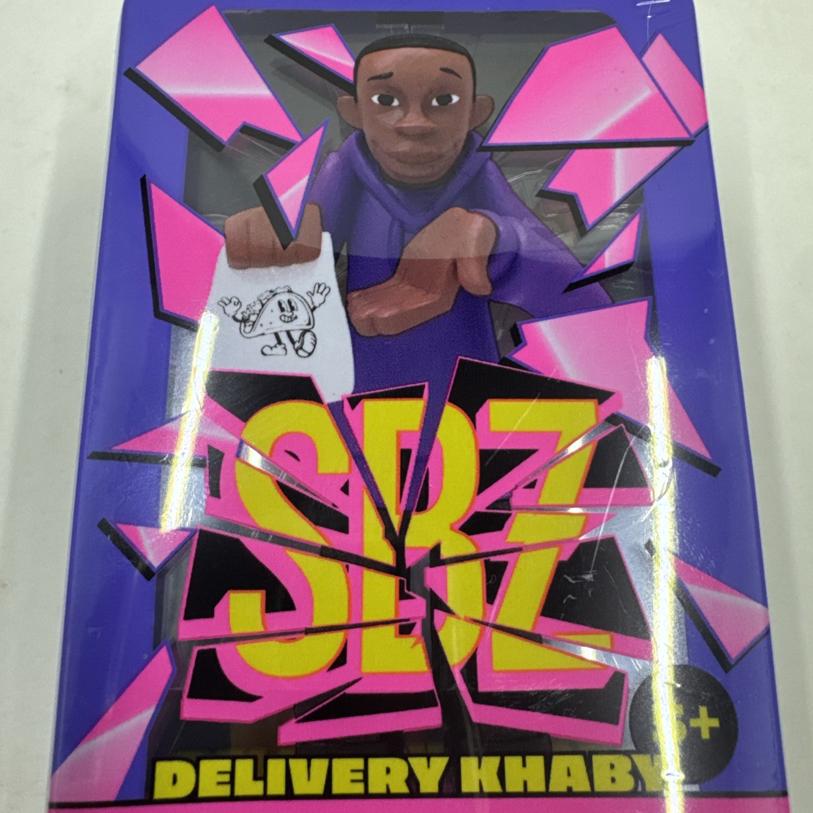 ScreenBreakZ Delivery Khaby 4.5&Prime; Collectible Figure From The Khaby Lame Series