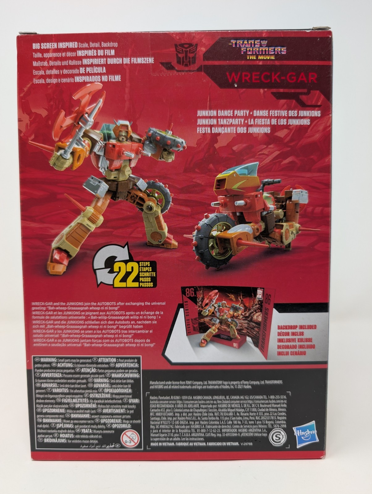 Transformers Studio Series 86 Voyager Class Wreck-Gar Hasbro