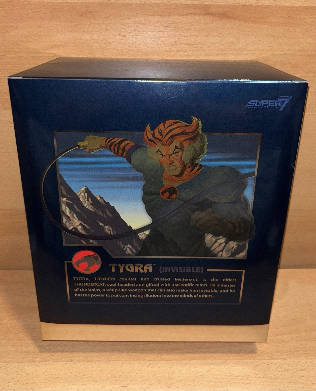 Super7 Thundercats ULTIMATES INVISIBLE TYGRA BBTS Exclusive Action Figure NEW