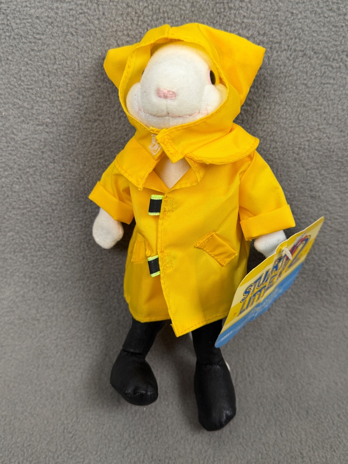 Hasbro Stuart Little 2 Mouse Movie Plush « Ready for the Rain » NWT 2002