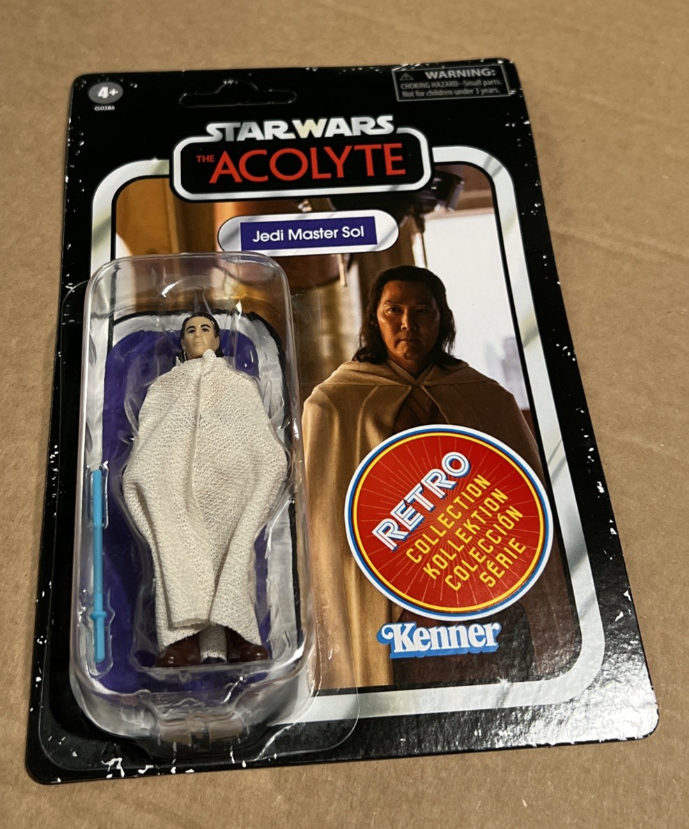 Star Wars Retro Collection The Acolyte Jedi Master Sol – Curved Card