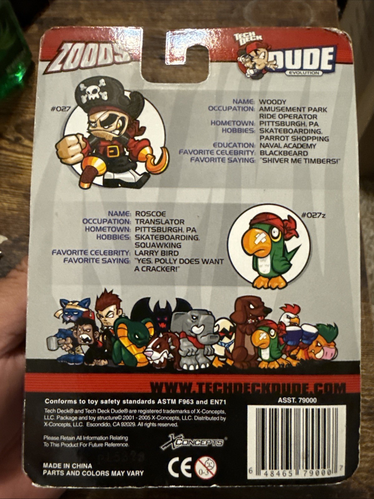 1PC/TECH DECK DUDE Evolution Blast Board Collectible Mini Figure Model Toy