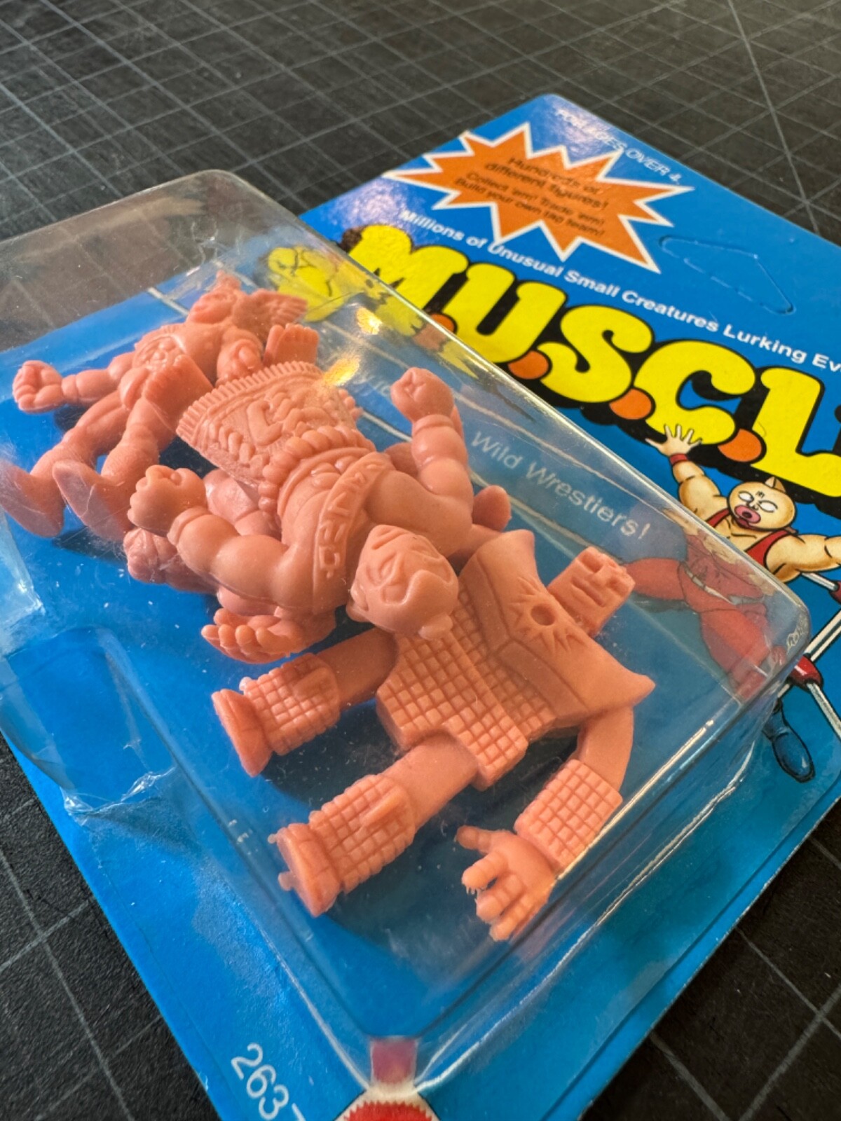 M.U.S.C.L.E. Figures, Kinnikuman, Kinkeshi, unopened box, 1985,