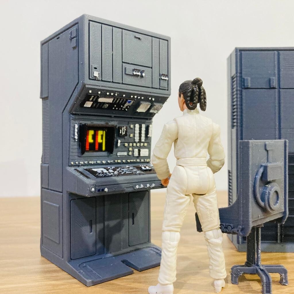 Echo Base Control Room Battle Pack for 3.75 IN (1:18) Figure Diorama