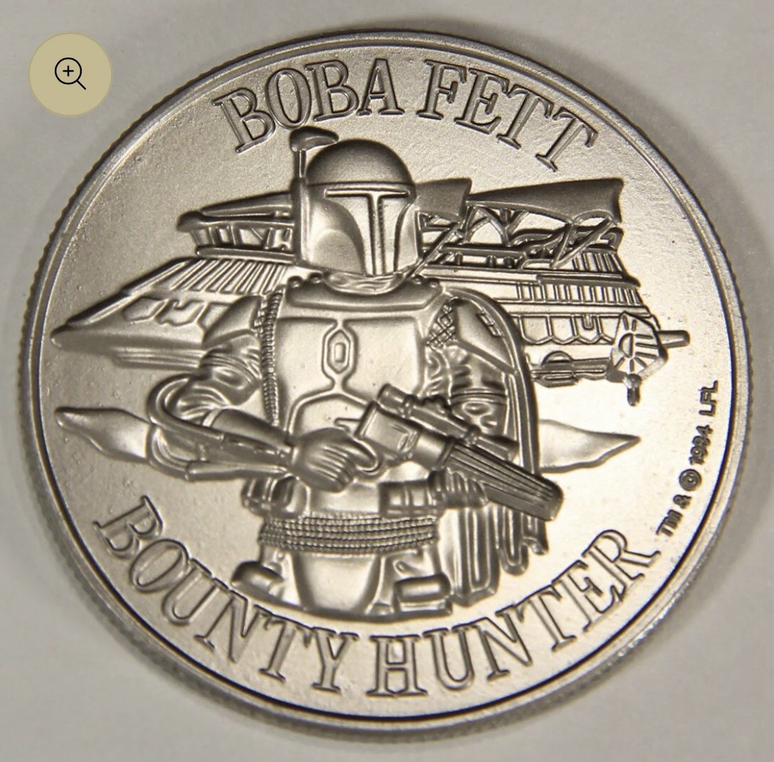 Custom Star Wars COIN POTF DROIDS Smith Lord Stan Solo REPRO Han Leia Luke Boba
