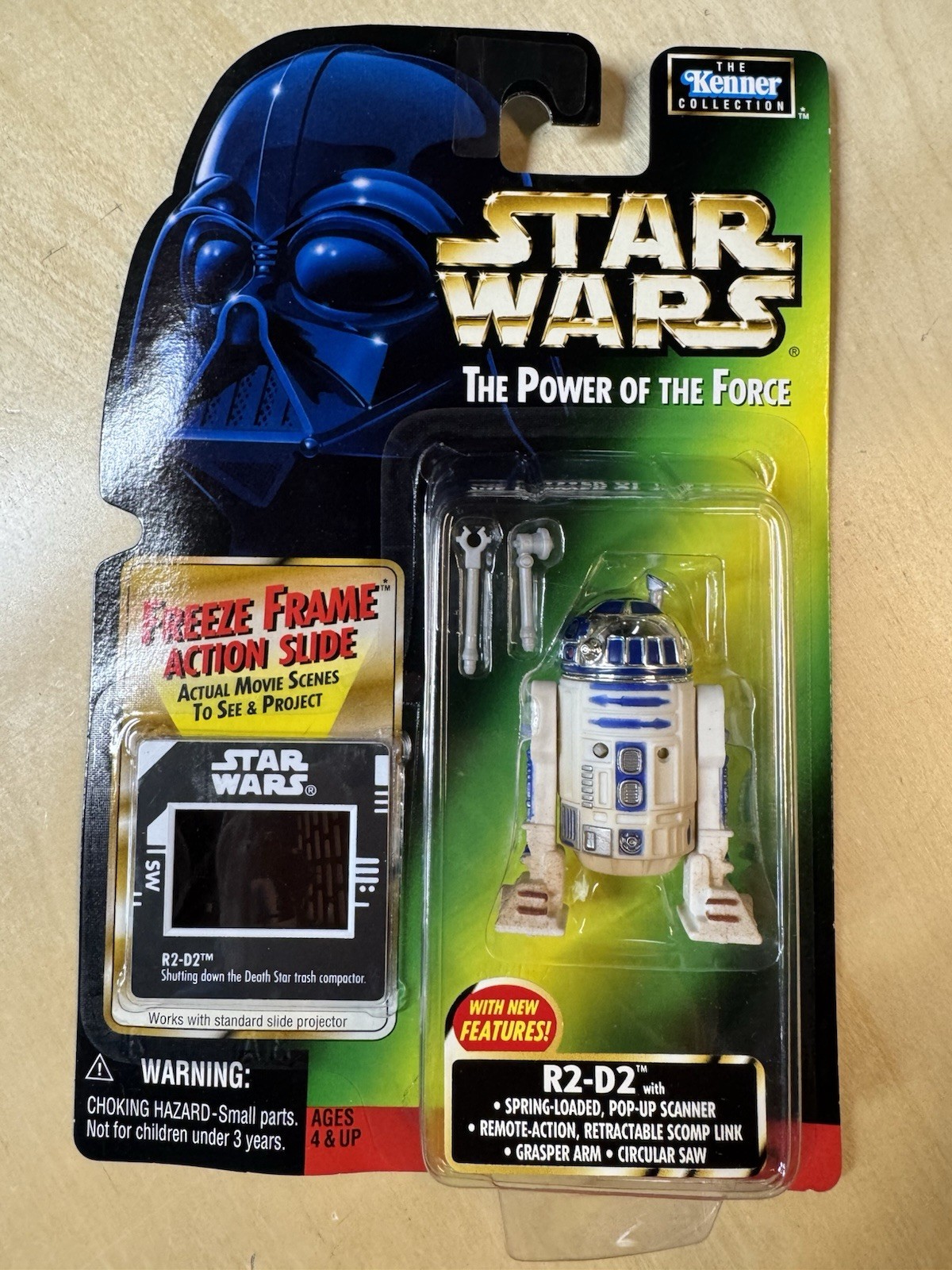 1997 New MOC Star Wars Kenner Star Wars R2-D2 The Power of the Force POTF