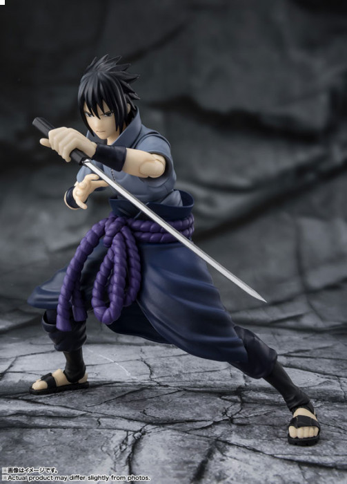 Bandai S.H.Figuarts Uchiha Sasuke Solitary Shinobi Blazing Darkness (Naruto)