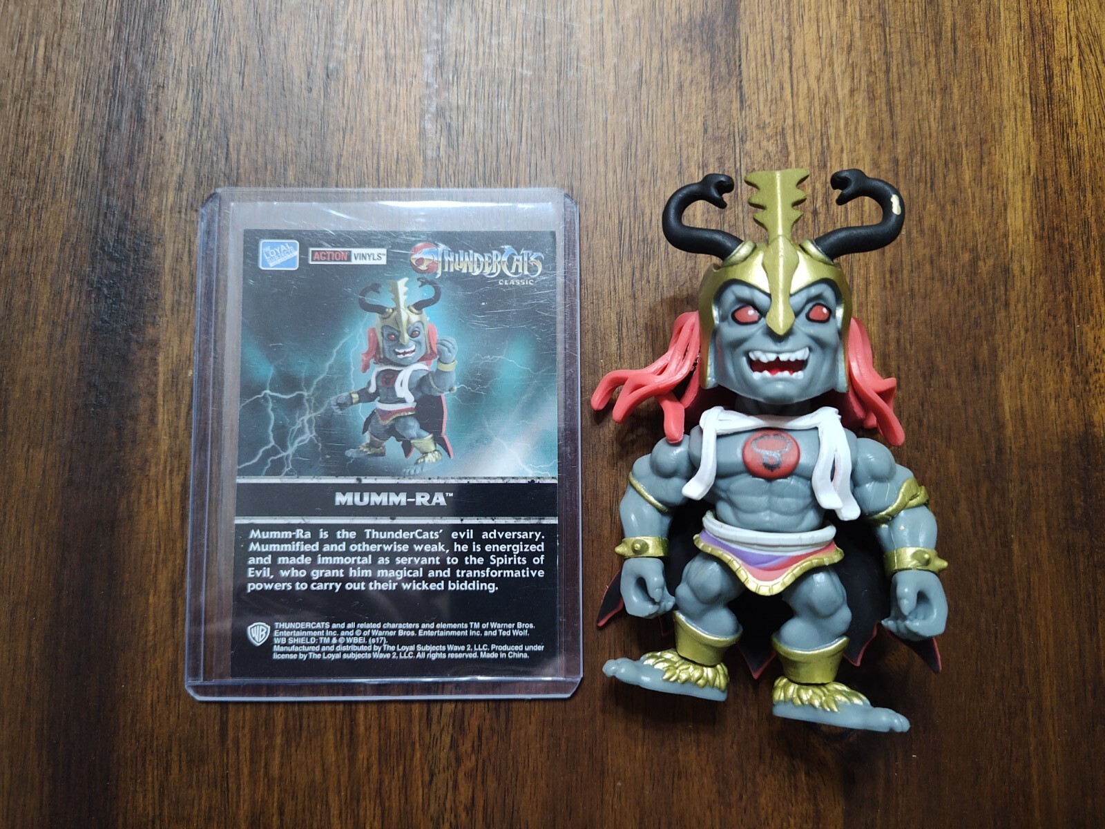 The Loyal Subjects Thundercats MUMM-RA Black Variant Target Exclusive RARE!