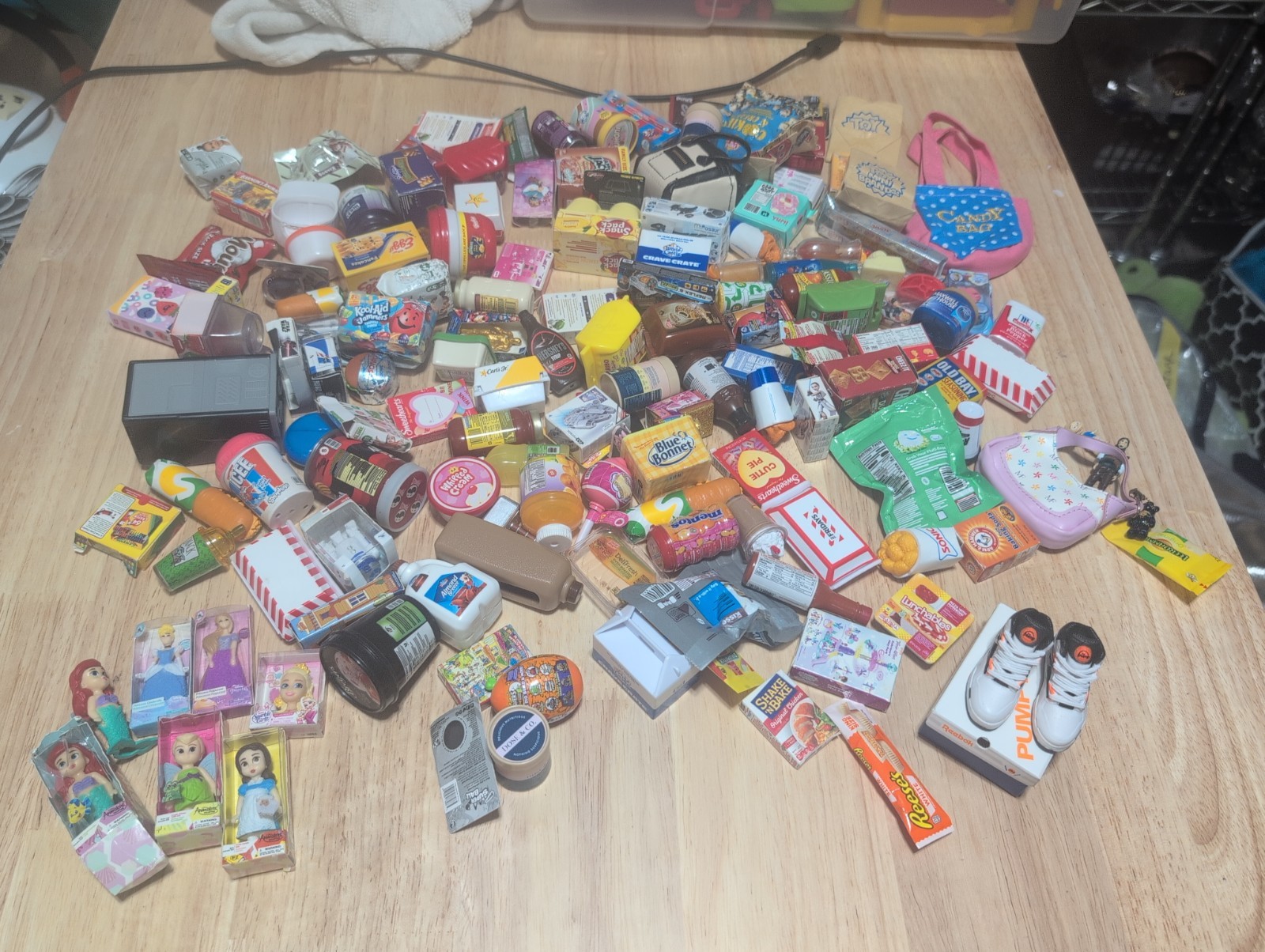 Huge Lot of Zuru Mini Brands 162 Pieces Disney Star Wars Reebok Miposaur