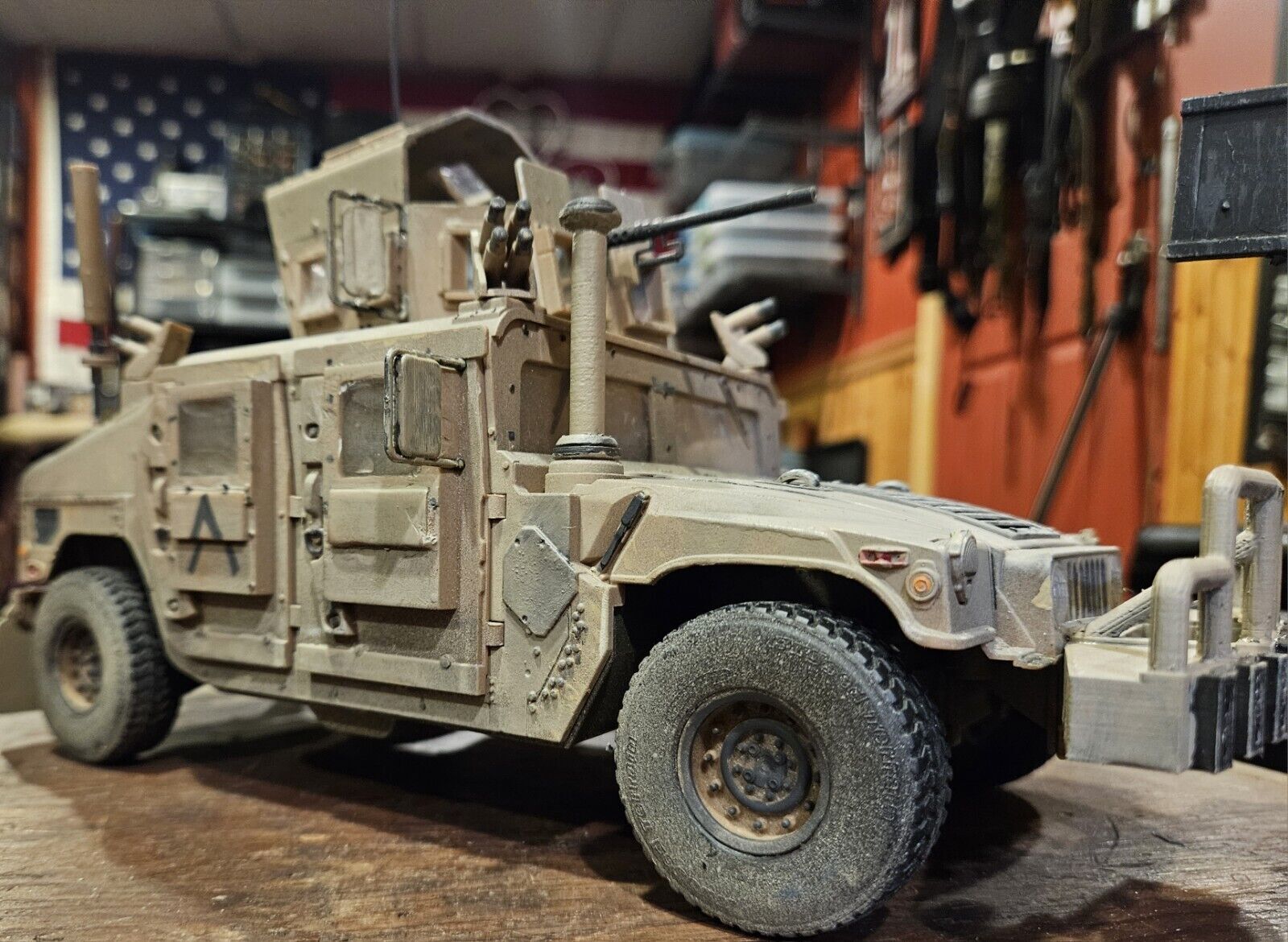 Sunny Days Entertainment Humvee, or MRAP, Rhino Anti IED device