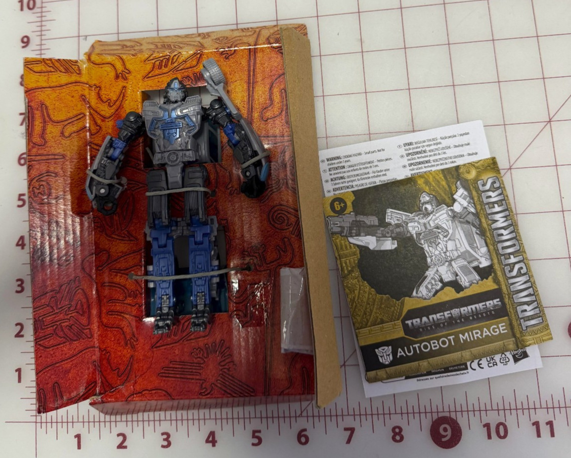 Transformers Rise of the Beasts Deluxe Class Autobot Mirage New on Cardboard