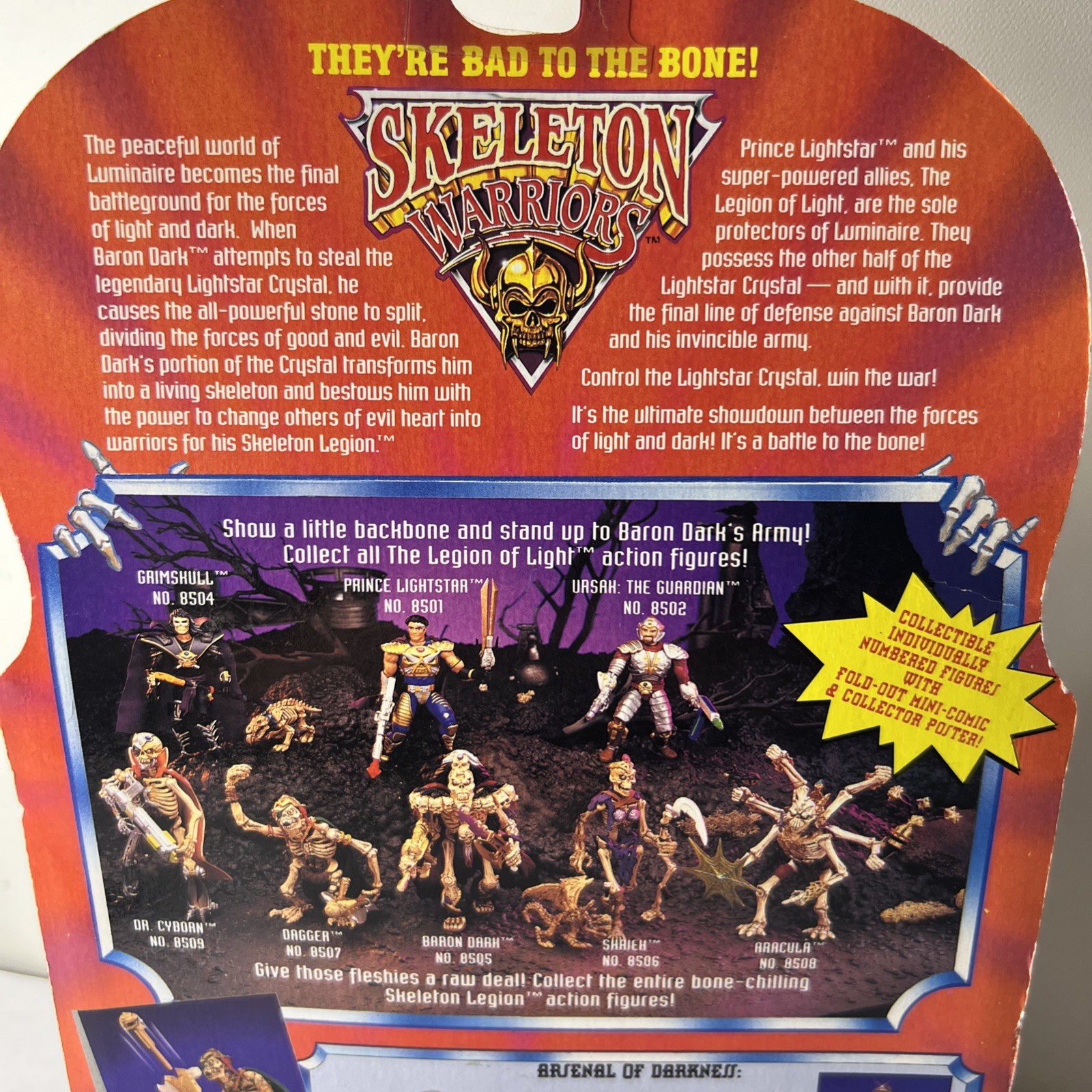 1994 Skeleton Warriors Dagger Figure Playmates JC