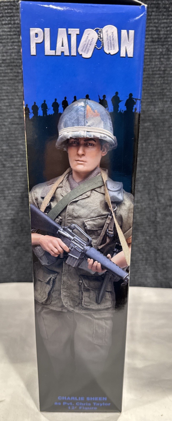 Sideshow Collectibles “Platoon” PVT. CRIS TAYLOR 12” Fig. Never Been Opened