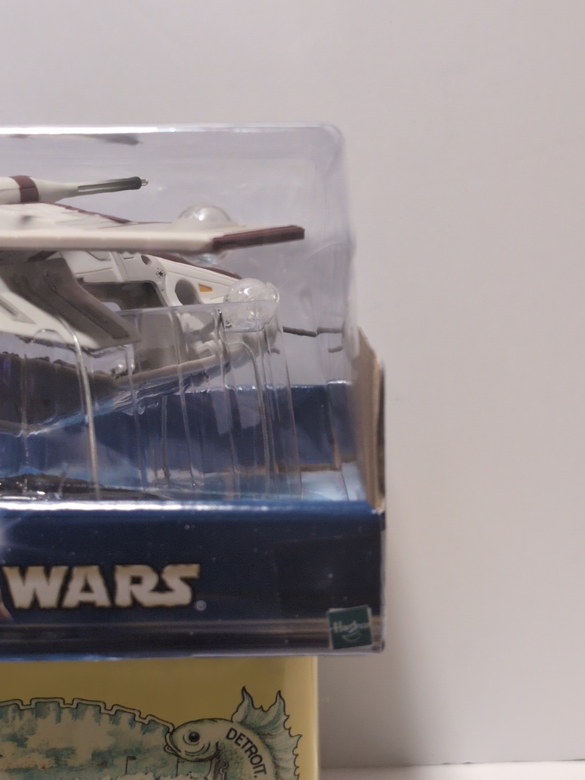 New Sealed 2002 Star Wars Micro Machines Action Fleet Republic Gunship Hasbro