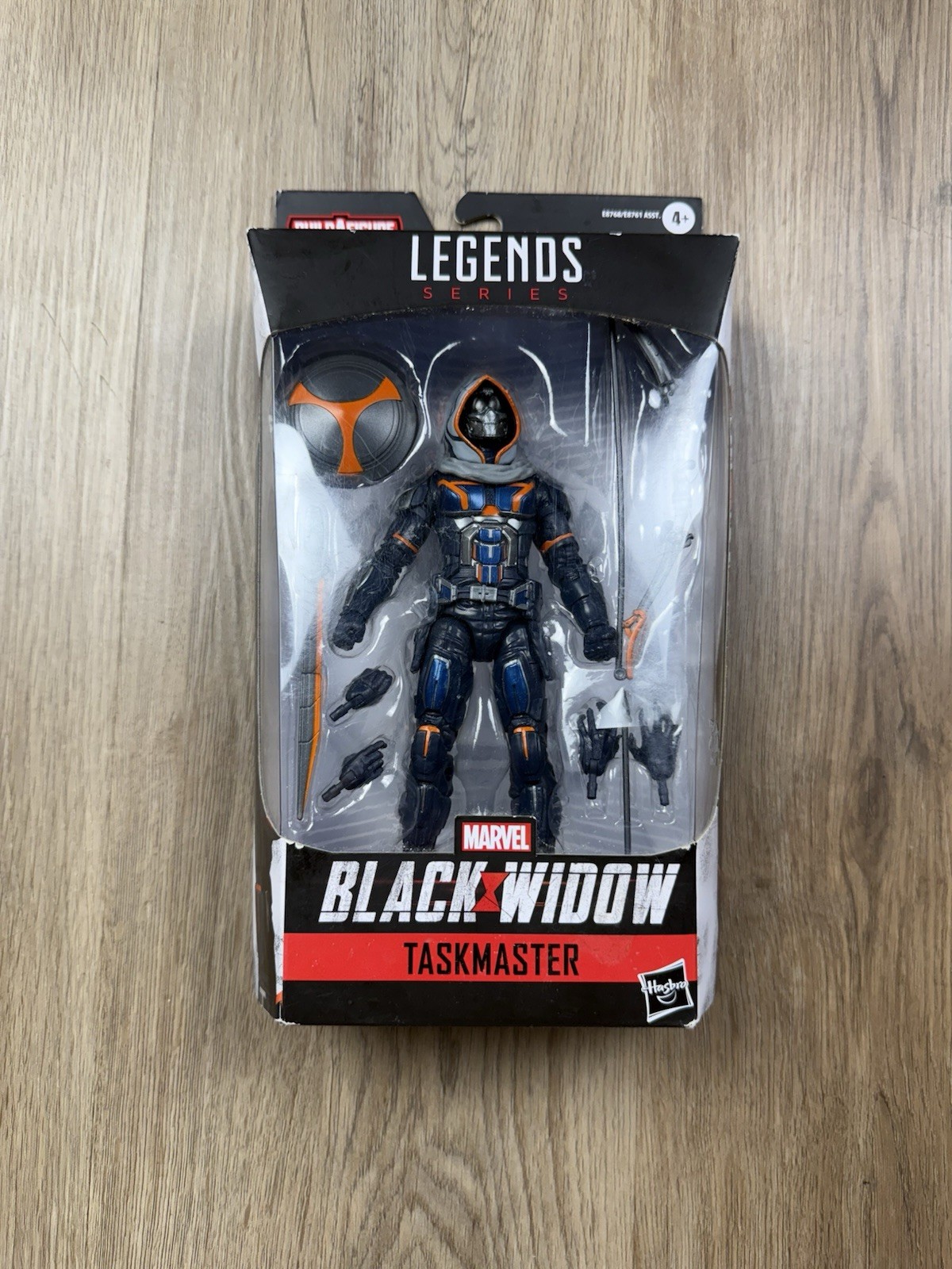Marvel Legends Black Widow Taskmaster Figure, Crimson Dynamo BAF