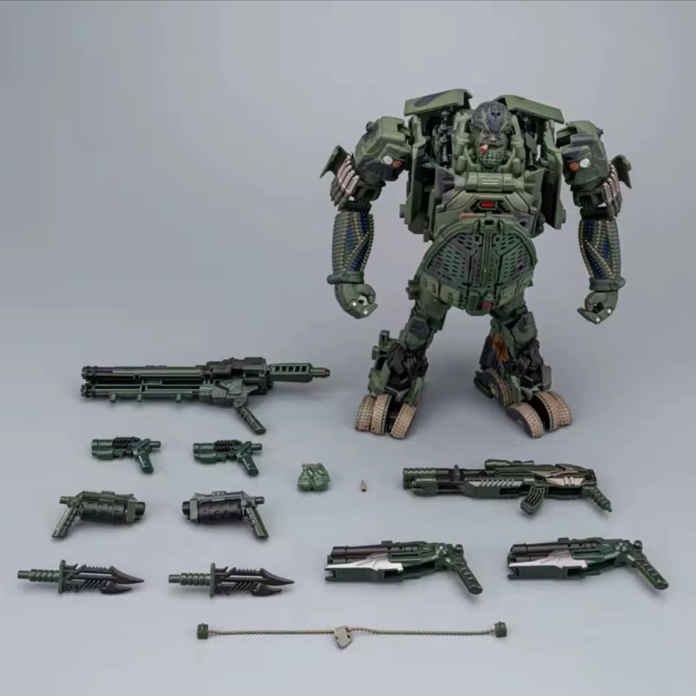 WJ Deformable AoE Robot Force Green Hound Version 2.0 M-02 10&Prime; Action Figure