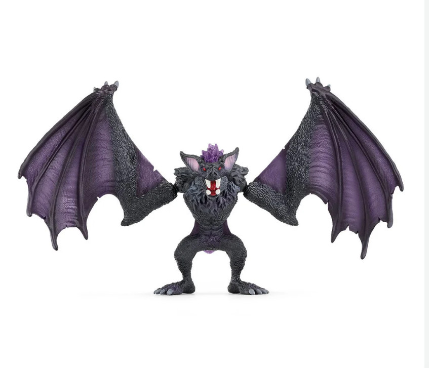 Eldrador Creatures New 70792 Shadow Bat Schleich Posable Action Figure Toy