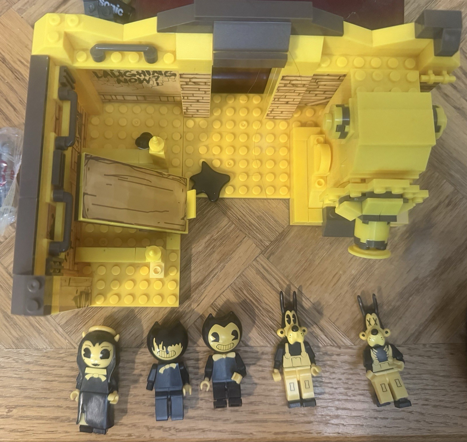 Bendy and The Ink Machine Room Buildable Scene Set 16721 Complete