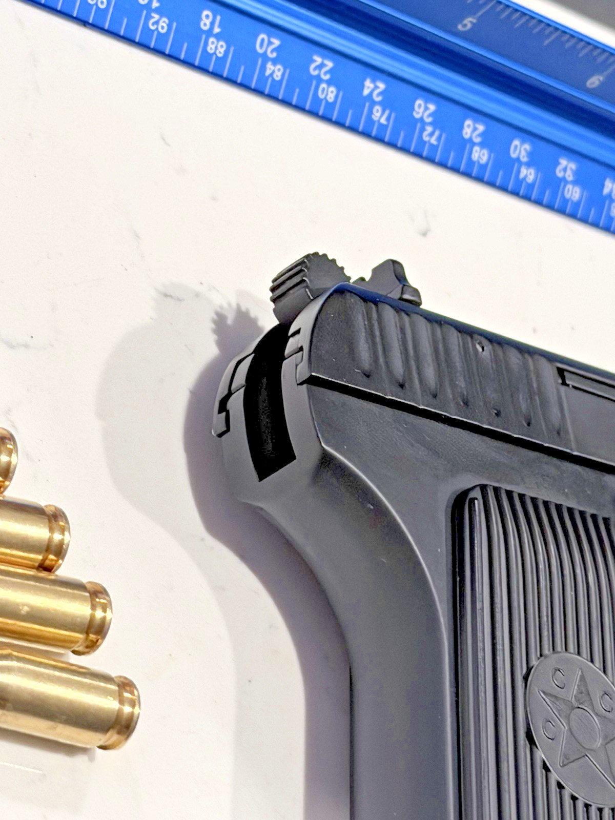 ALLOY Army Tokarev TT-33 Shell Eject COLLECTORS Toy Gun 1:2 Metal Rare Russian
