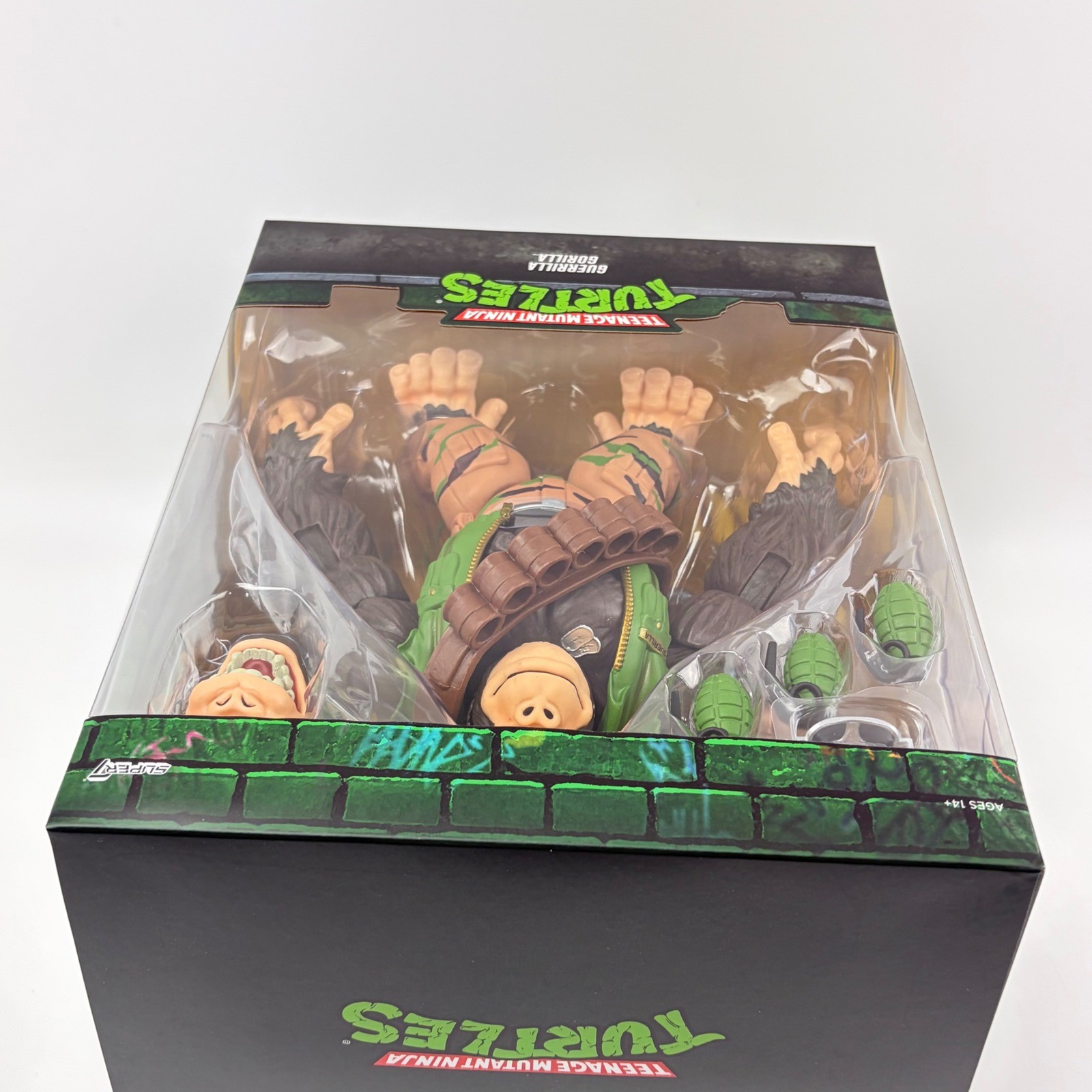 Super7 TMNT Ultimates Guerrilla Gorilla Action Figure Wave 7 New 840049820456