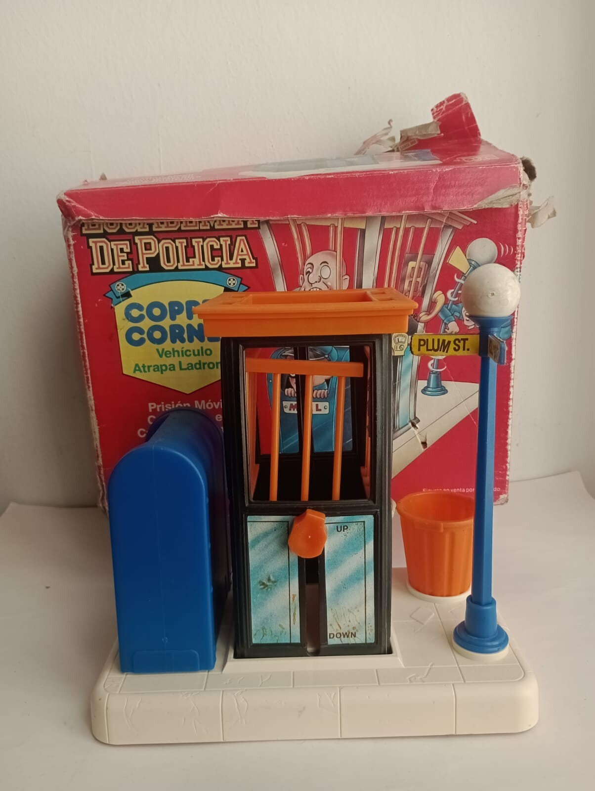 RARE! Police Academy Copper Corner with BOX! JOCSA ARGENTINA