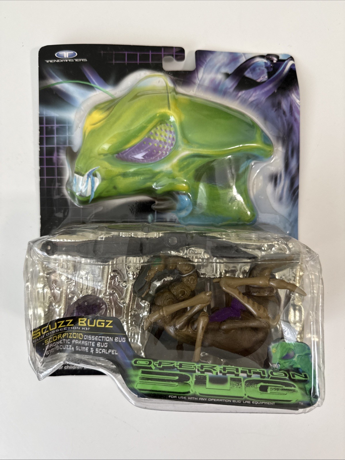 Vintage Operation Bug Scorpizoid Scuzz Bugz Trendmasters 1999 New Sealed