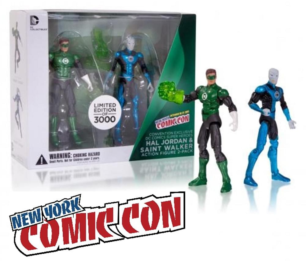 DC Comics 3 3/4&Prime; Green Lantern Action Figures Hal Jordan & Saint Walker