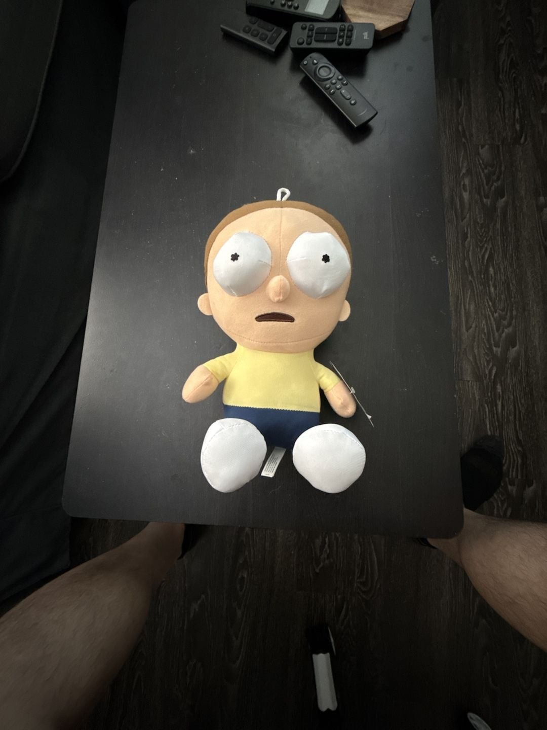 Rick and Morty Morty Smith Plush Toy with Hanging Loop