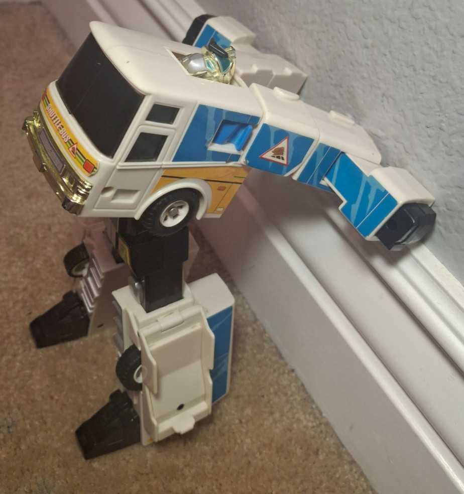 BUS BOT Action Figure Transforming Robot KO Transit Shuttle Gundam VTG Transform