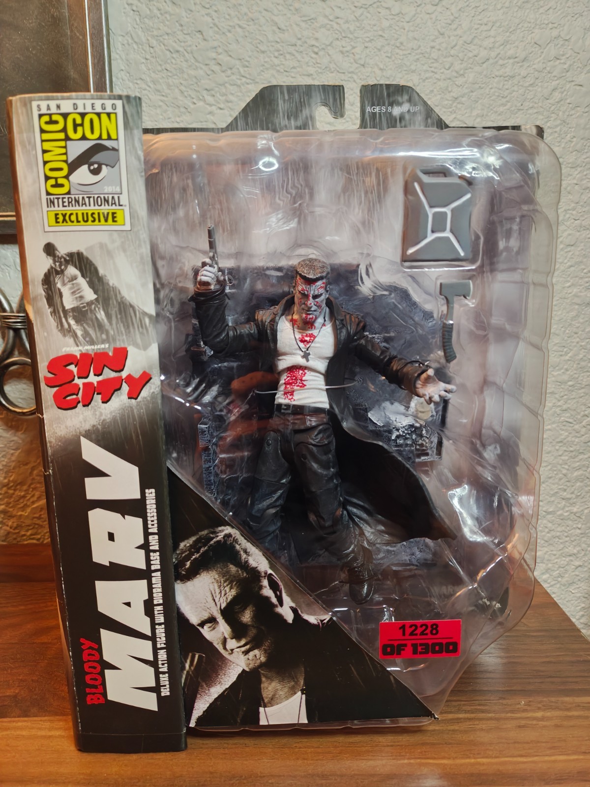 Sin City Bloody Marv SDCC Exclusive 1228 out of 1300 PCS Action Figure
