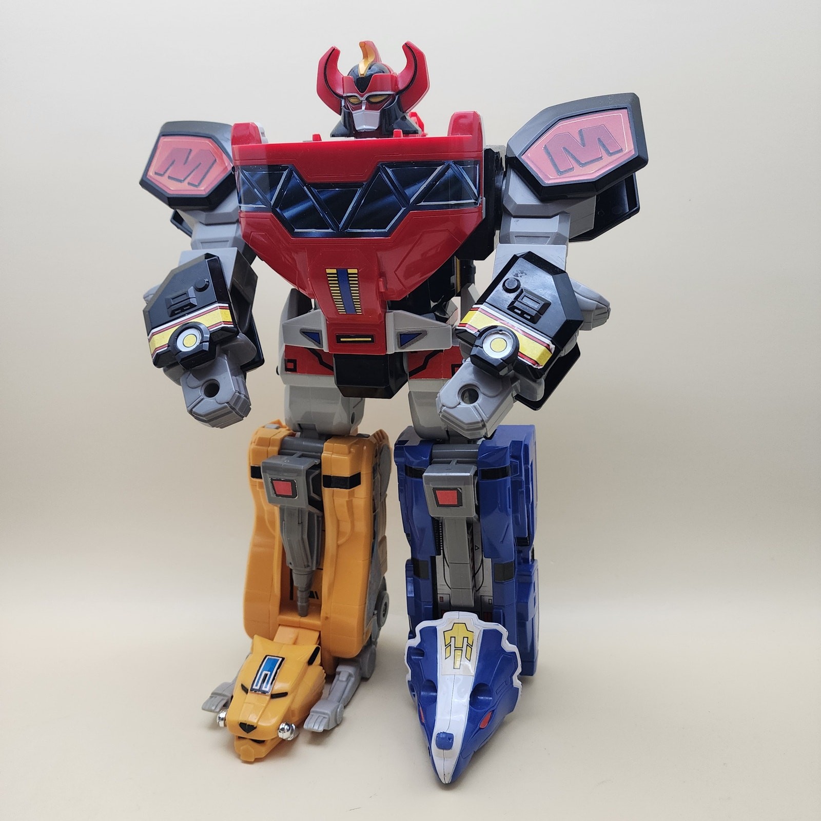 Mighty Morphin POWER RANGERS MMPR (Vintage 1993) MEGAZORD 12&Prime; Combiner Figure