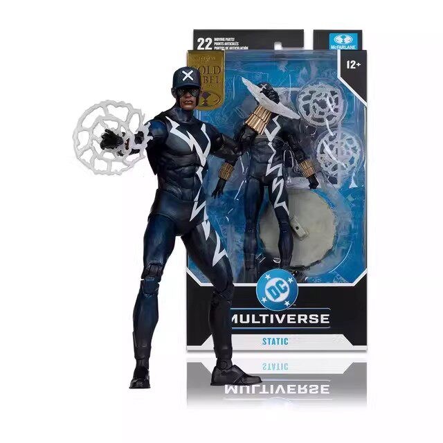【In Stock】McFarlane DC Static Shock #1 1/10 Scale Articulated Action Figure