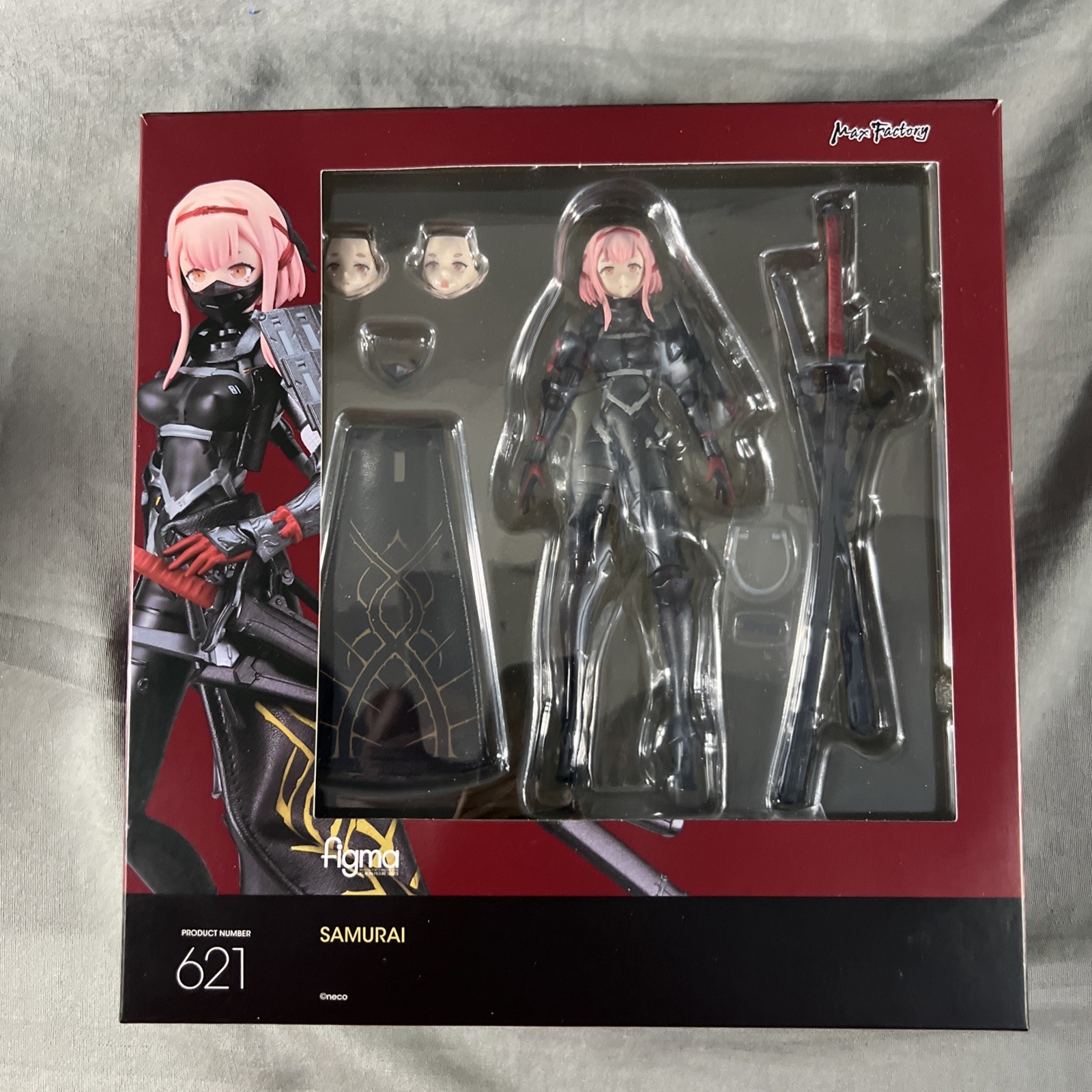 Max Factory figma 621 FALSLANDER SAMURAI Action Figure 150mm Used Japan