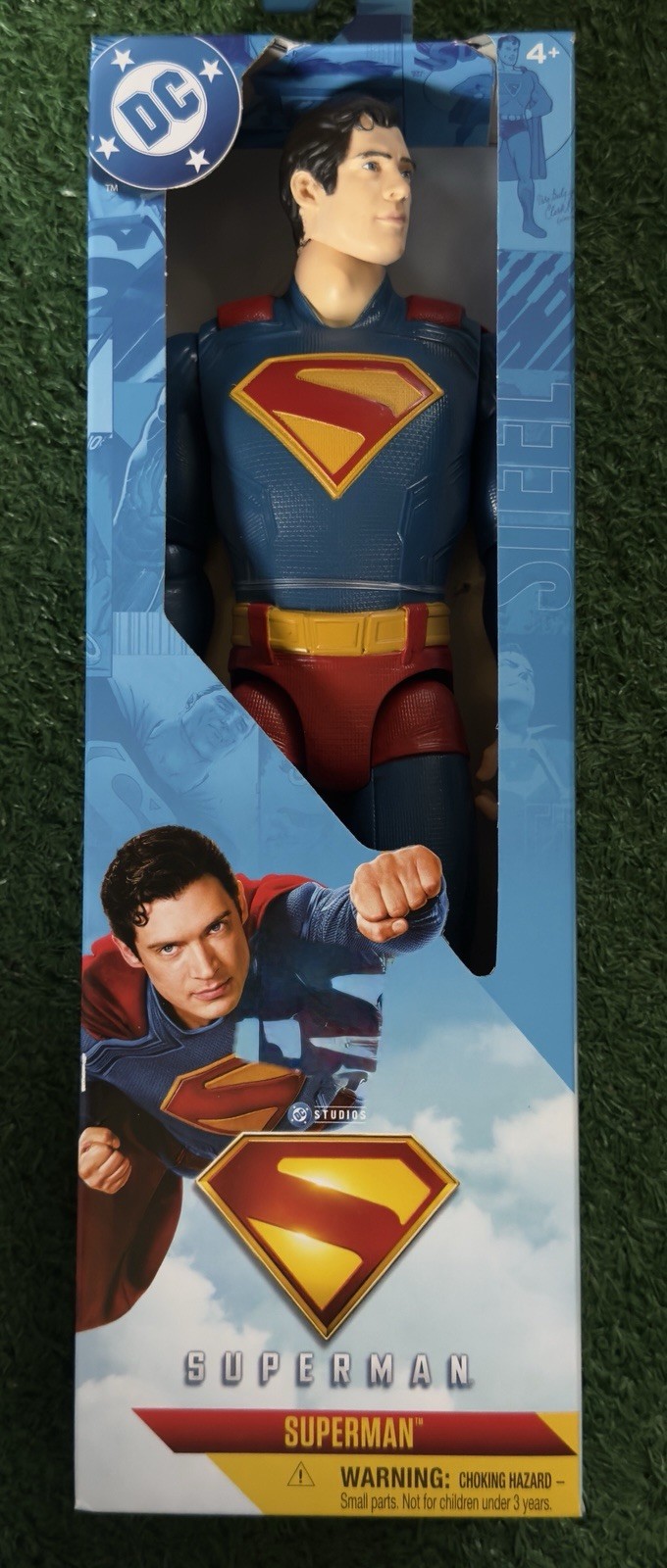 DC Comics Superman 12-Inch Action Figure Brand New- For Age 4 and Up.