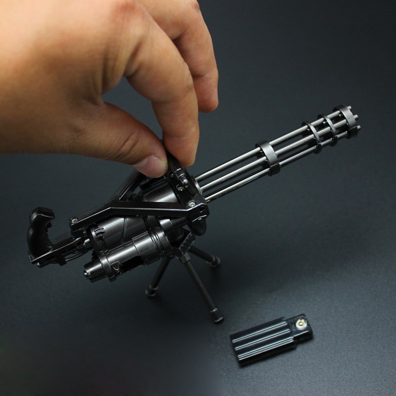 1/6 Scale Soldier Weapon Accessory Minigun Gatling Gun For Articulated Body
