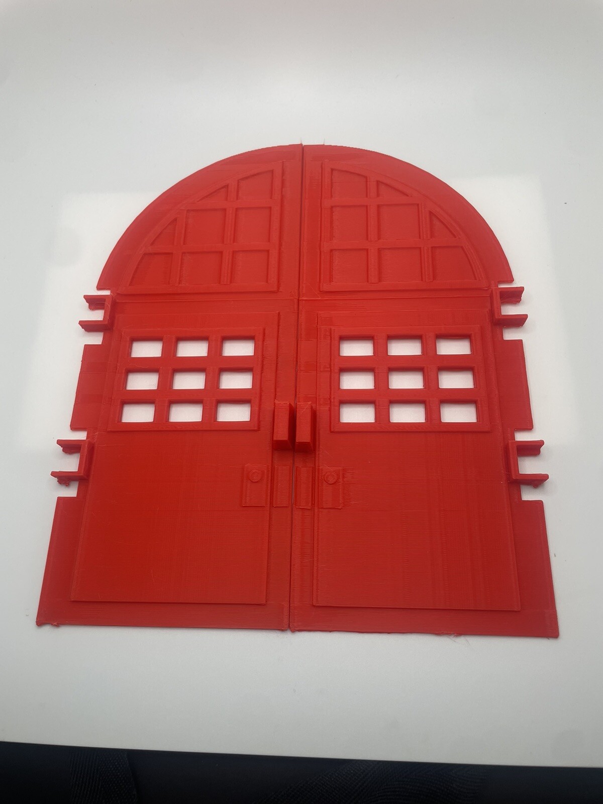 Vintage The Real Ghostbusters Firehouse Door Set REPRO Part Only 1987 Kenner