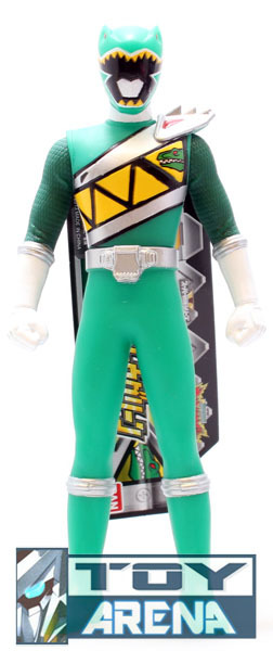 Power Ranger Kyoryyger Kyoryuja KyoryuGreen Green 6&Prime; Soft Vinyl Figure Bandai
