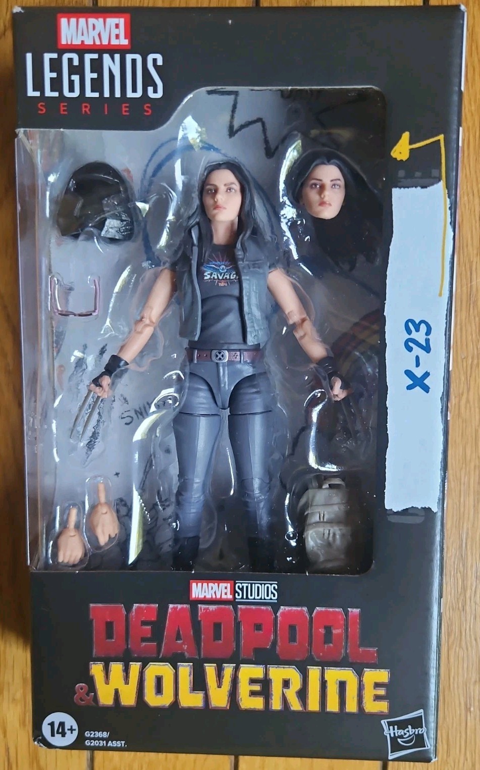 Marvel Legends Series X-23 Action Figure 6&Prime; Deadpool & Wolverine X-Men