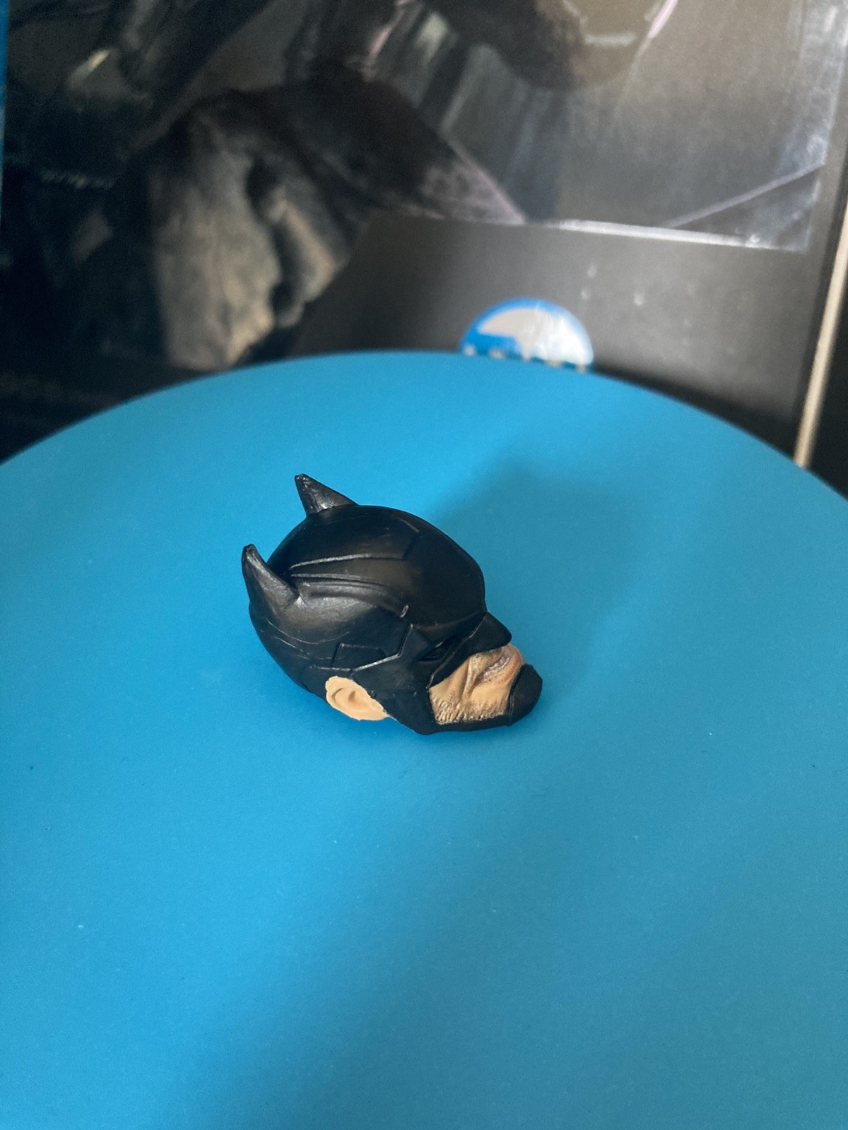 McFarlane DC BATMAN Dark Detective Head Sculpt 7&Prime; Scale Custom Fodder Part