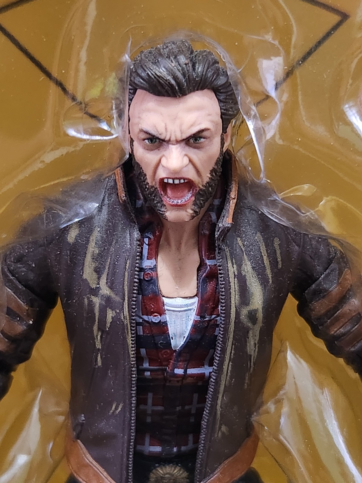 WOLVERINE Marvel Legends Hasbro 2020 6&Prime; Hugh Jackman Leather Jacket Logan Loose