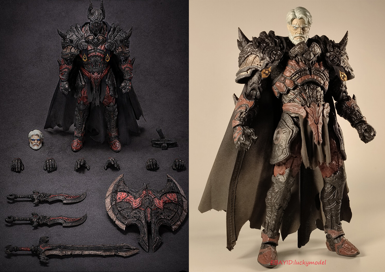 VTOYS X BMS VSD005 Batman War Knight 1/12 Action Figure Collect the doll