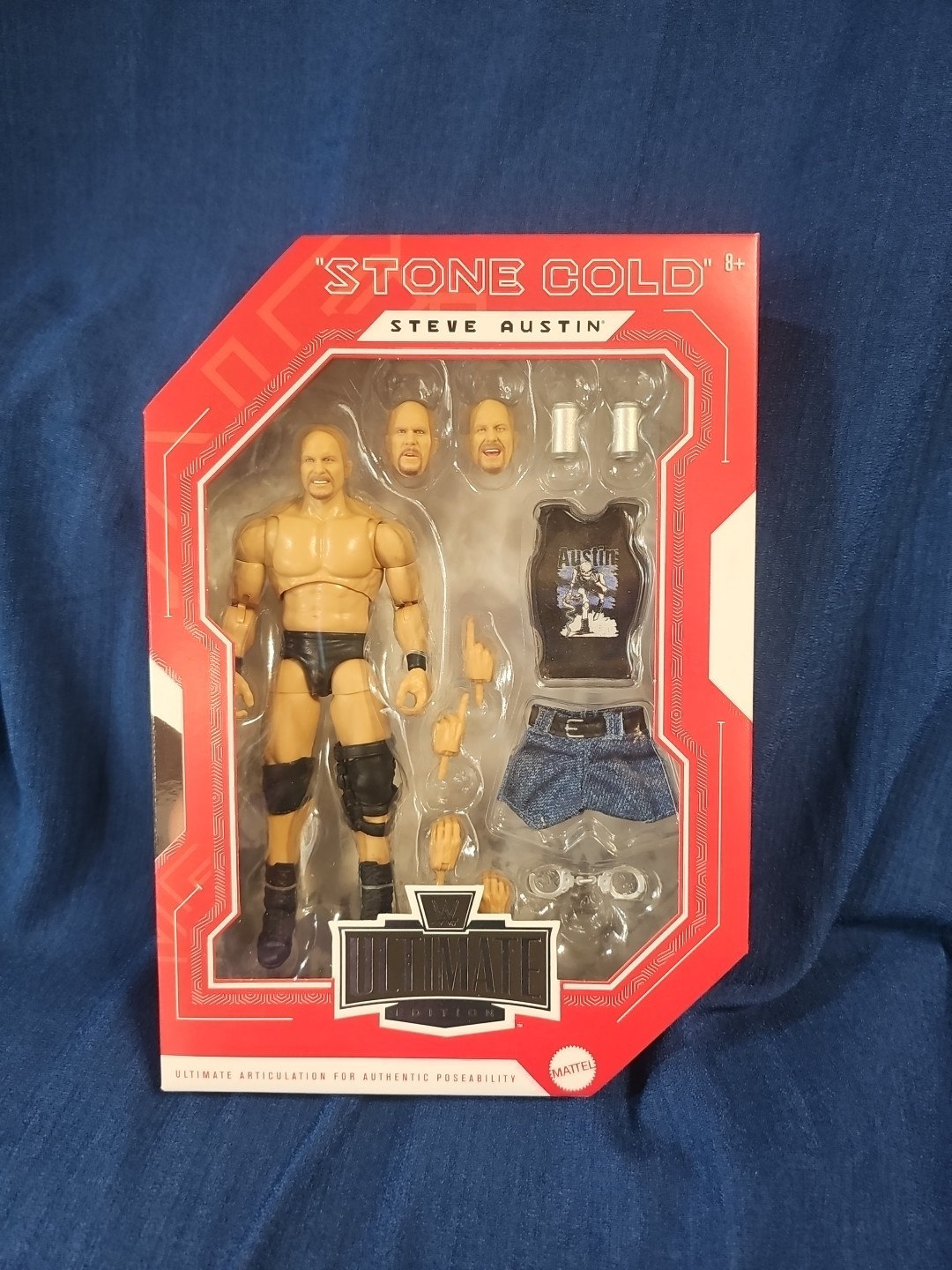 WWE ULTIMATE EDITION Monday Night War Exclusive « Stone Cold » Steve Austin Figure