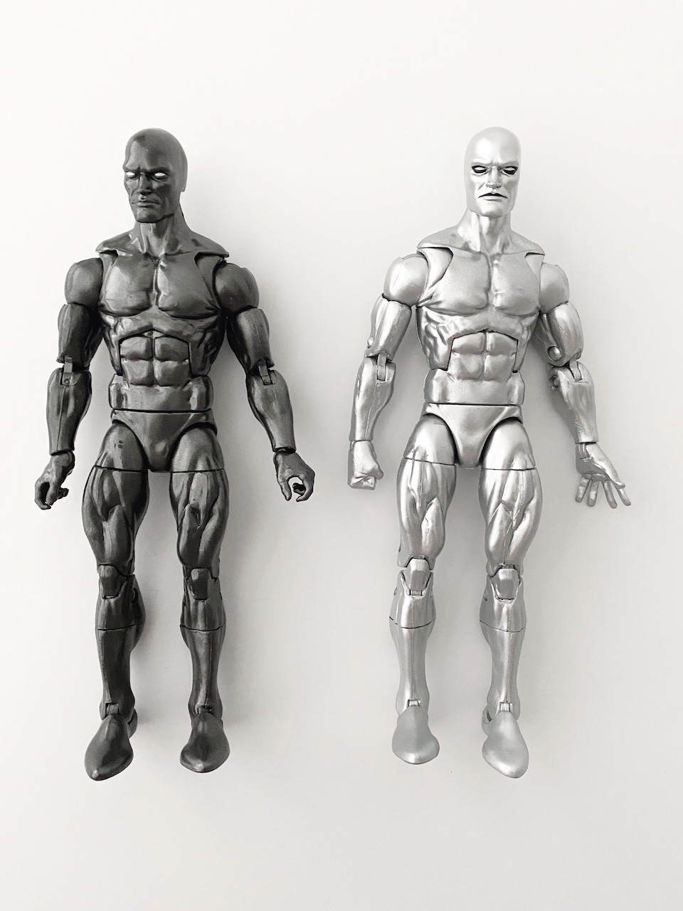 Marvel Legends Silver Surfer & Silver Surfer Obsidian Walgreens Exclusive 6&Prime;