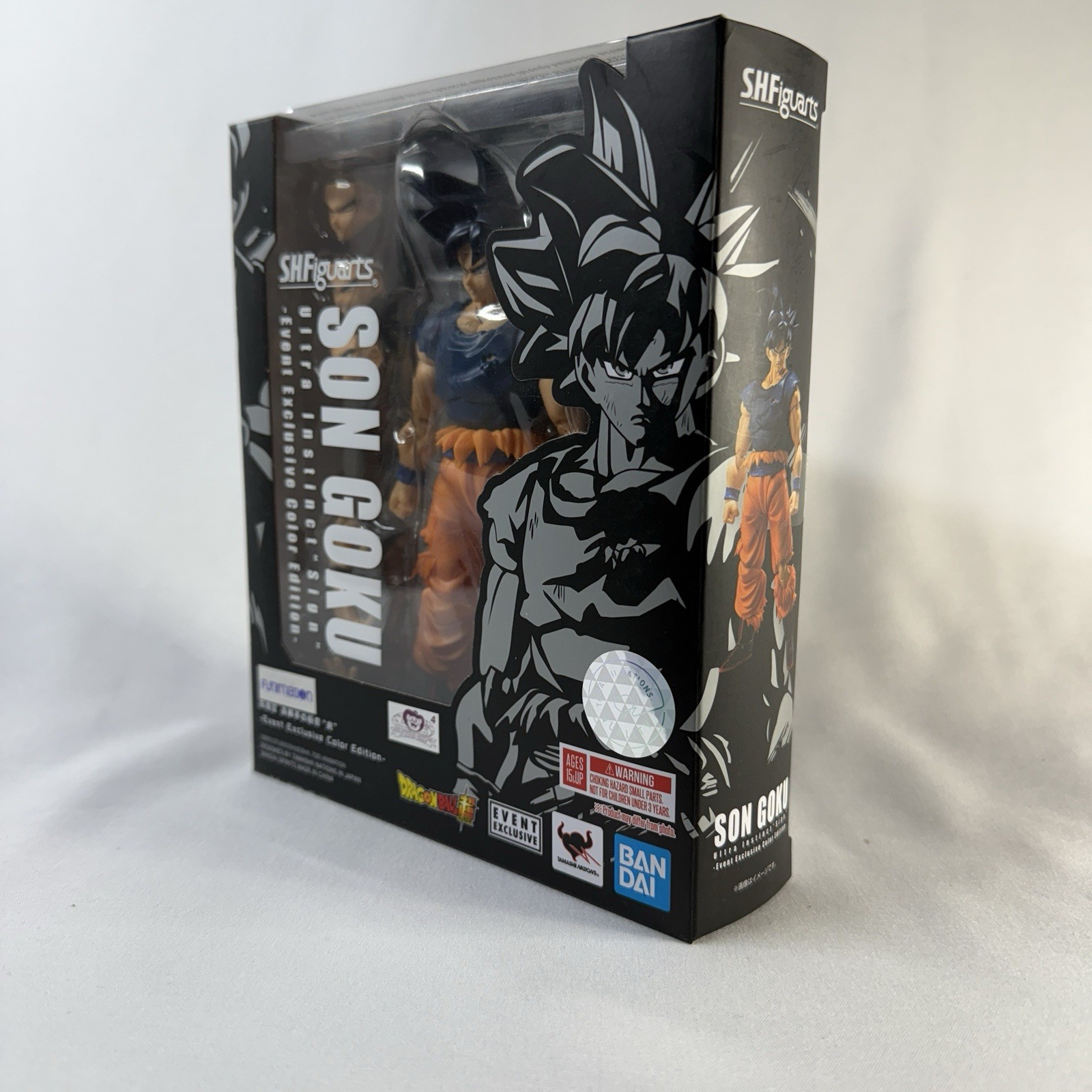 SH Figuarts Son Goku Ultra Instinct Sign Event Exclusive Color Edition USED