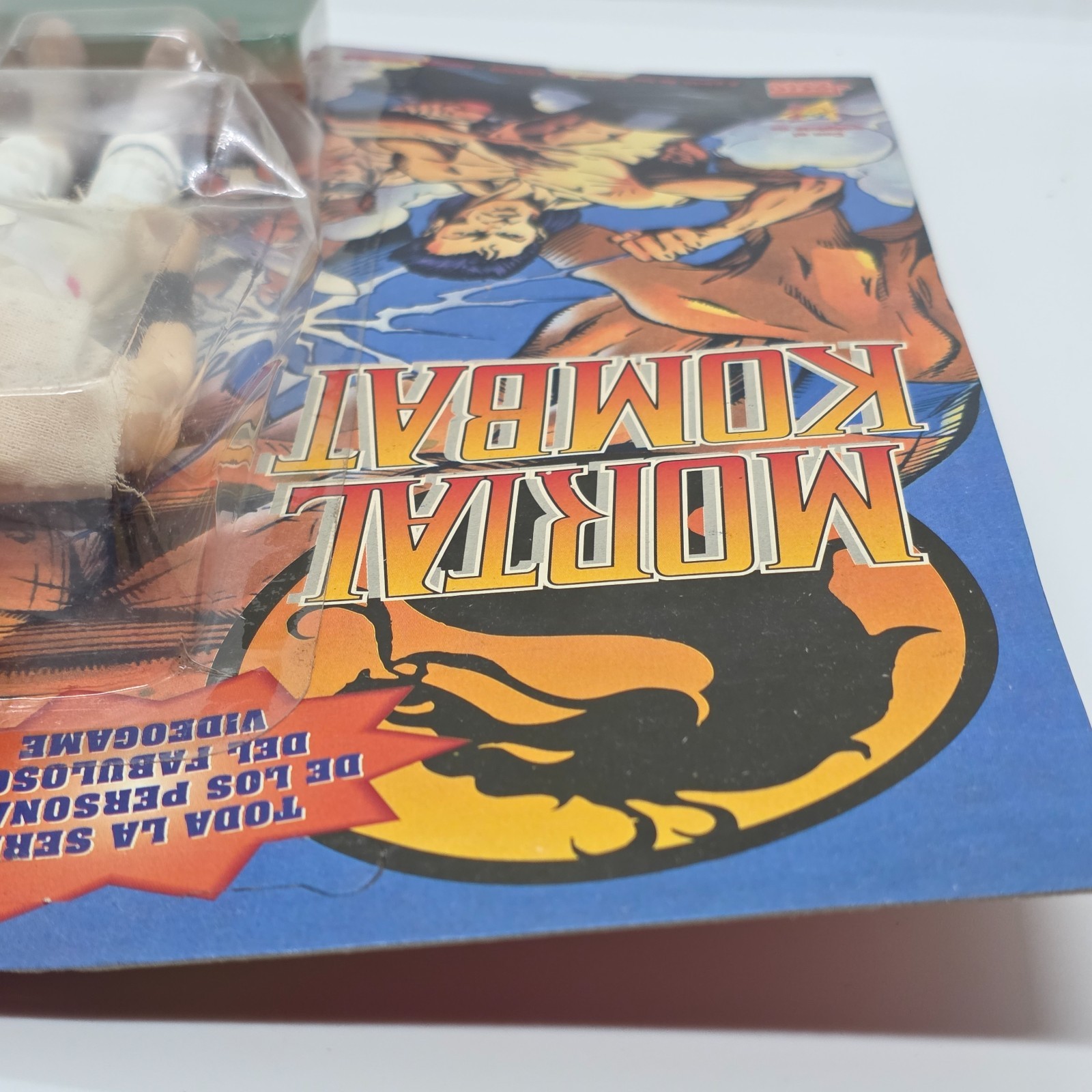 MORTAL KOMBAT TOP KANO BRAND JOCSA ARGENTINA MOC 1994 RARE