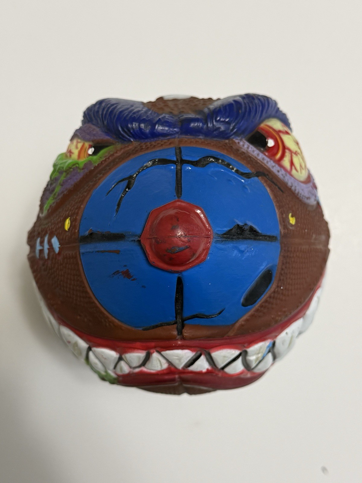 Vintage 1986 Super Madballs Touchdown Terror Football Rare Mad Balls Very Clean