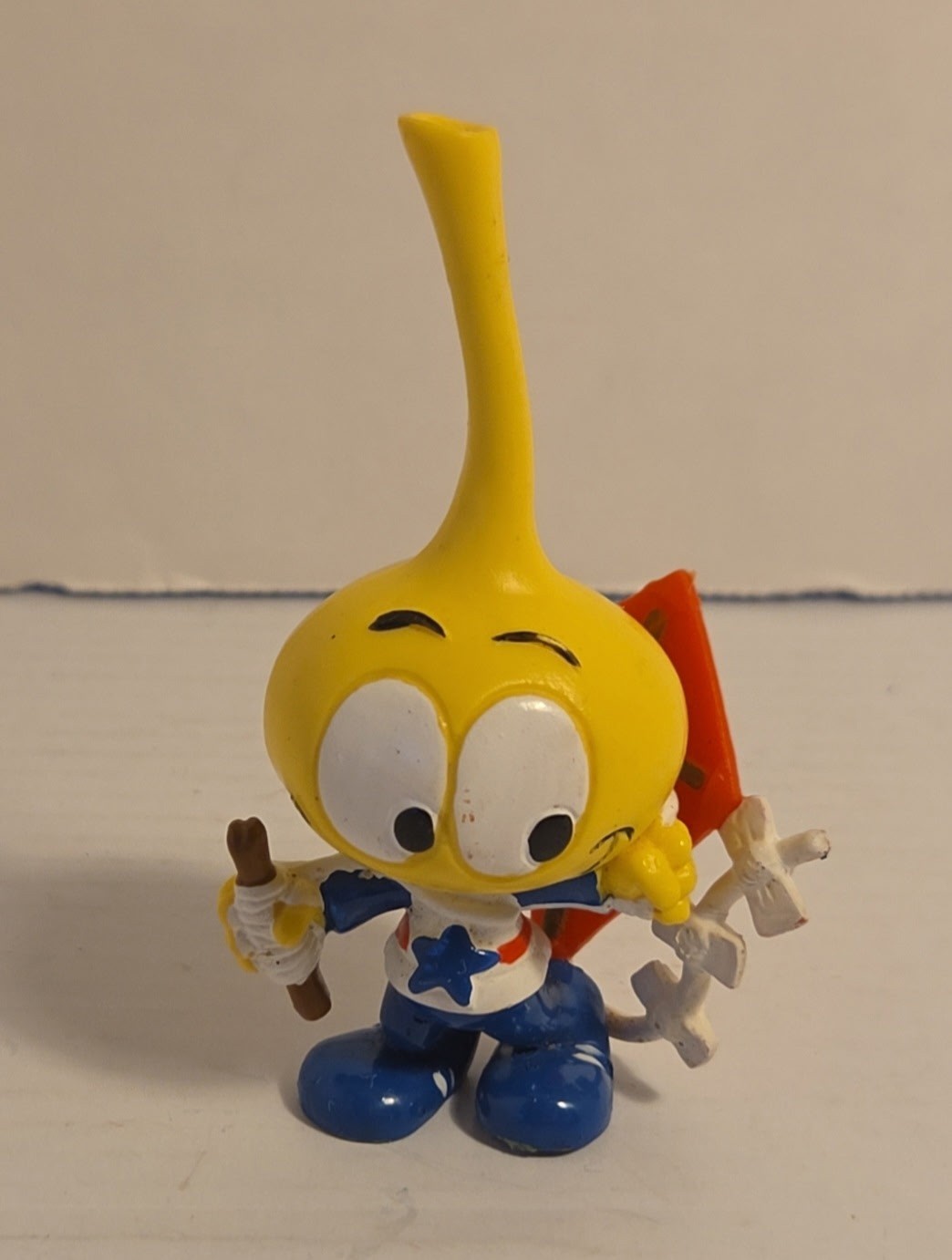 Snorks Allstar Flying Kite 2.5&Prime; PVC Figure Applause Schleich 1984
