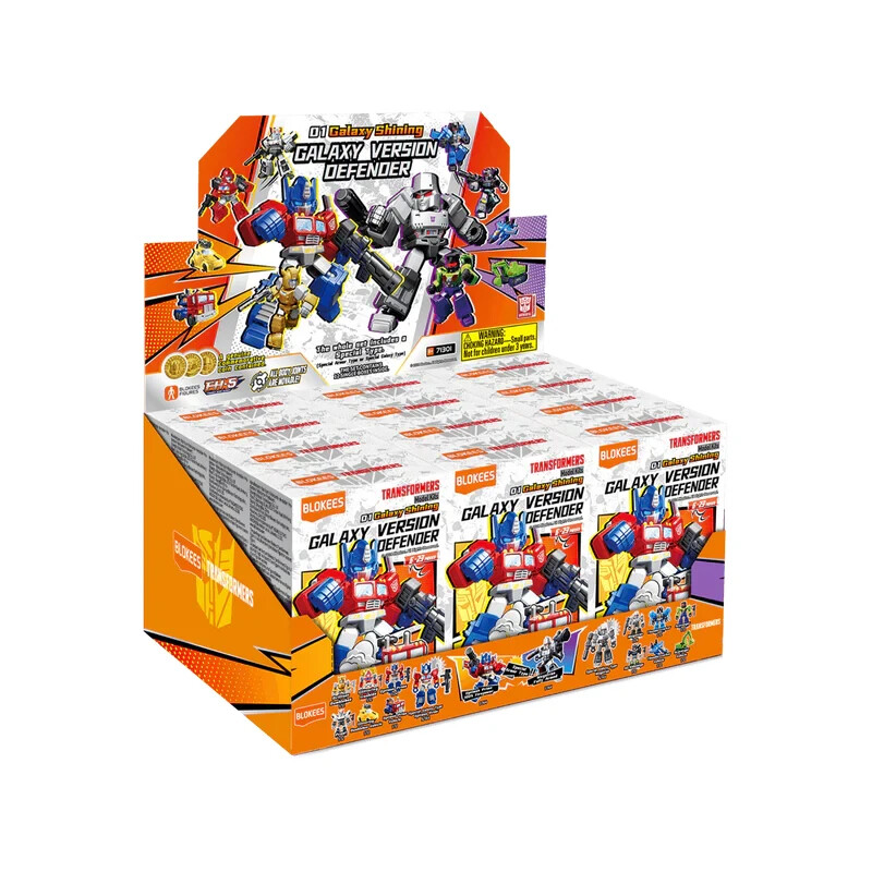 Blokees Transformers Defender Version 01 Thundercracker Vehicle & Robot Mode Kit